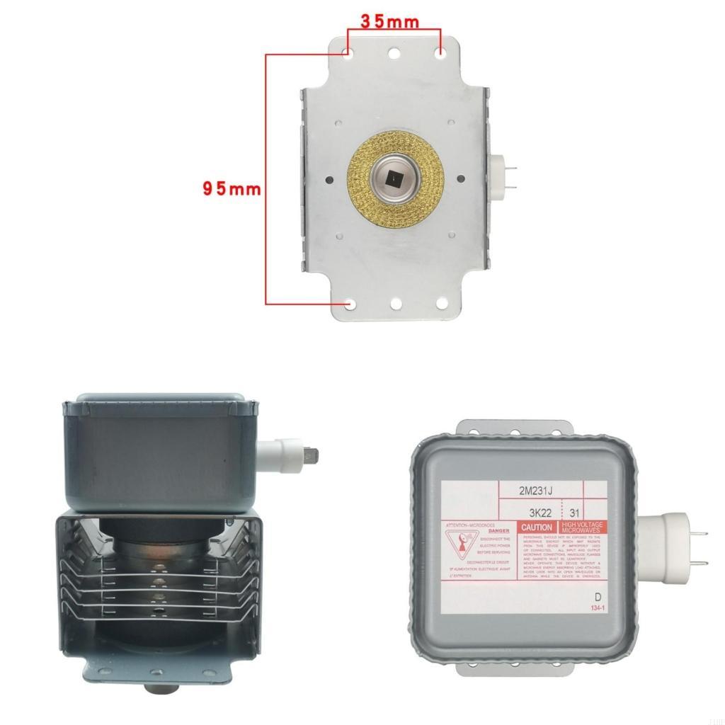 Kitchen Appliances Youtube - J1HF 520W空気冷却用のマイクロ波マグネトロン産業用電子レンジコンポーネント真空電子チューブ