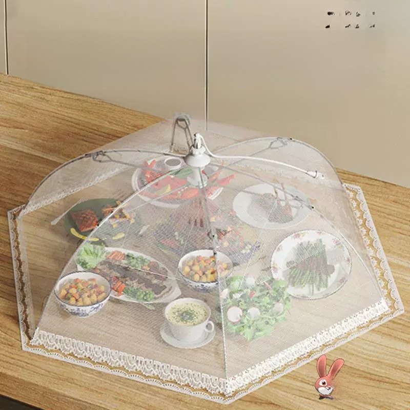 Kitchen Appliances Essentials - 2026年新発売 家庭用食事カバー 防塵フードカバー 積み重ね可能 防虫 キッチン必需品