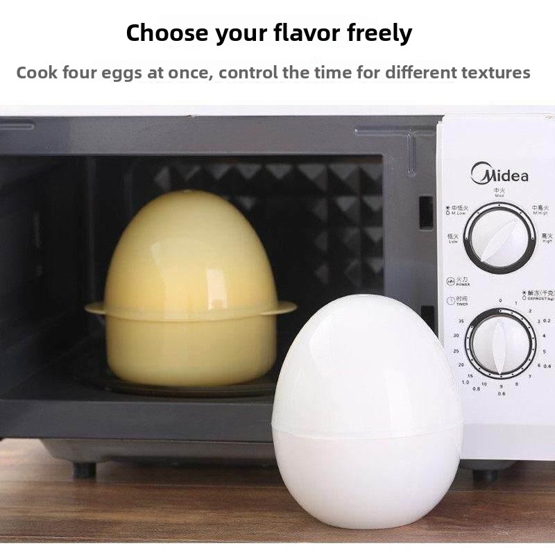 白い小型電子レンジ卵調理器赤ちゃんの朝食必須キッチン家電卵ボ - Kitchen Appliances Essentials のレビューと価格
