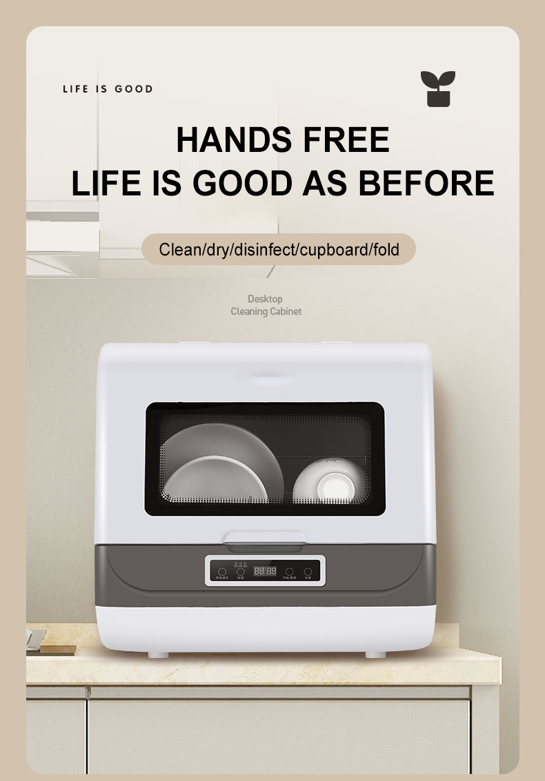 ポータブルミニ卓上食洗機 家庭用キッチン家電 清潔な食器洗い - Kitchen Appliances Home のレビューと価格
