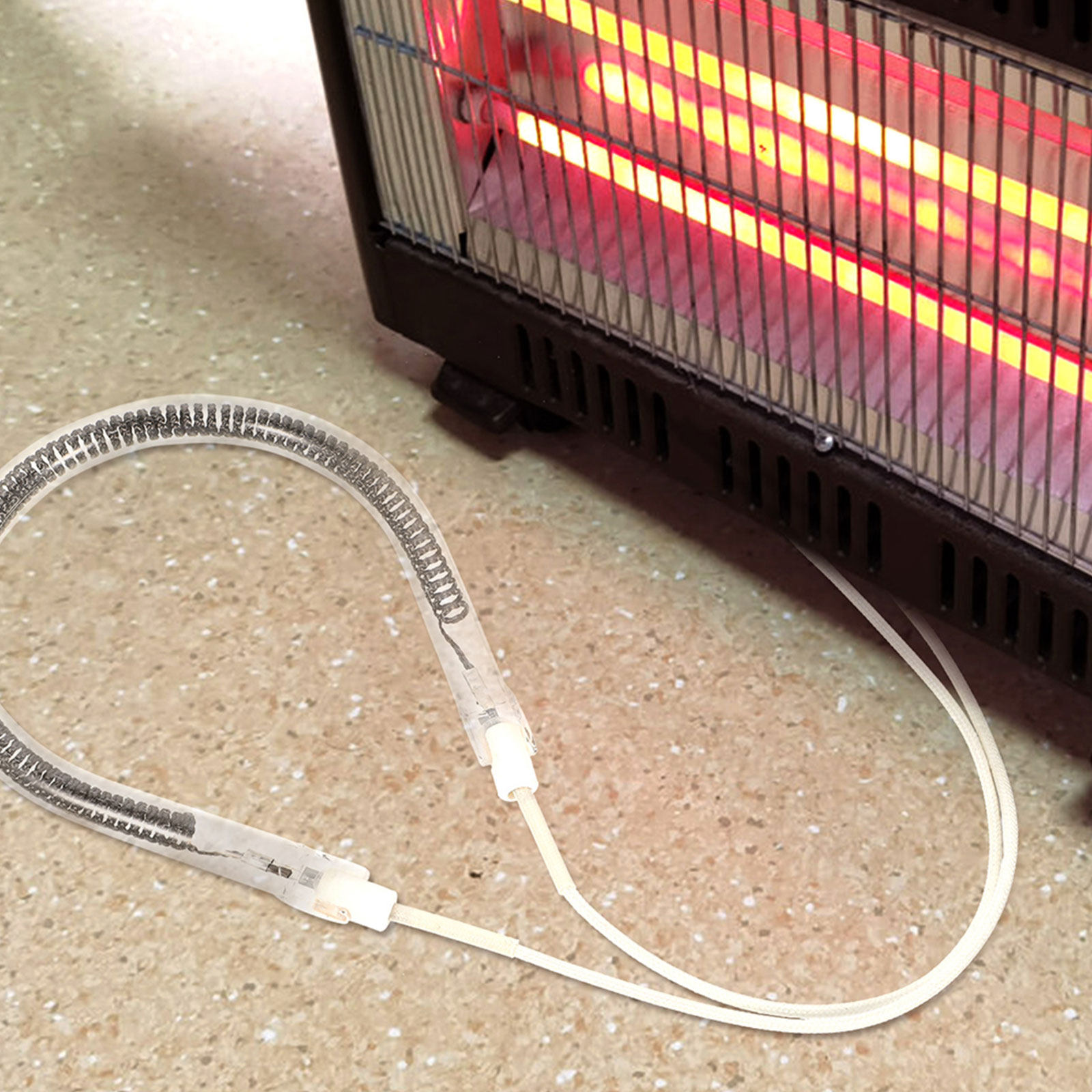 カーボンファイバー製ヒーターランプ電球 1000W。省エネで - Kitchen Appliances Youtube のレビューと価格
