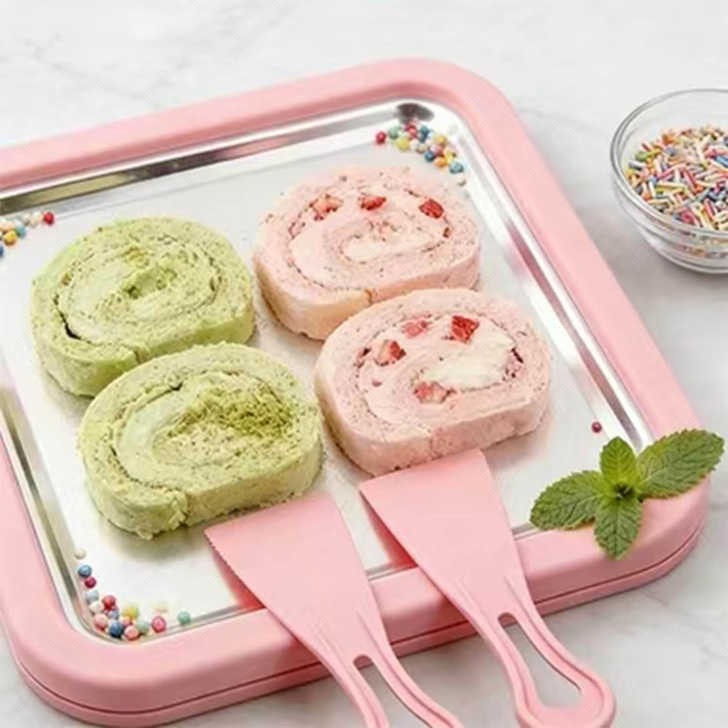 コードレス多機能アイス炒めプレート 自家製冷凍デザートのため - Kitchen Appliances Essentials のレビューと価格