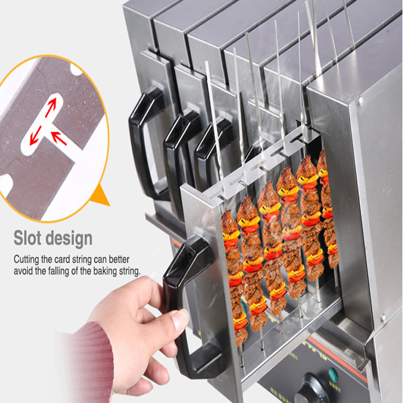 大容量多機能肉串焼き機全自動グリルバーベキューキッチン家電 - Kitchen Appliances Home のレビューと価格