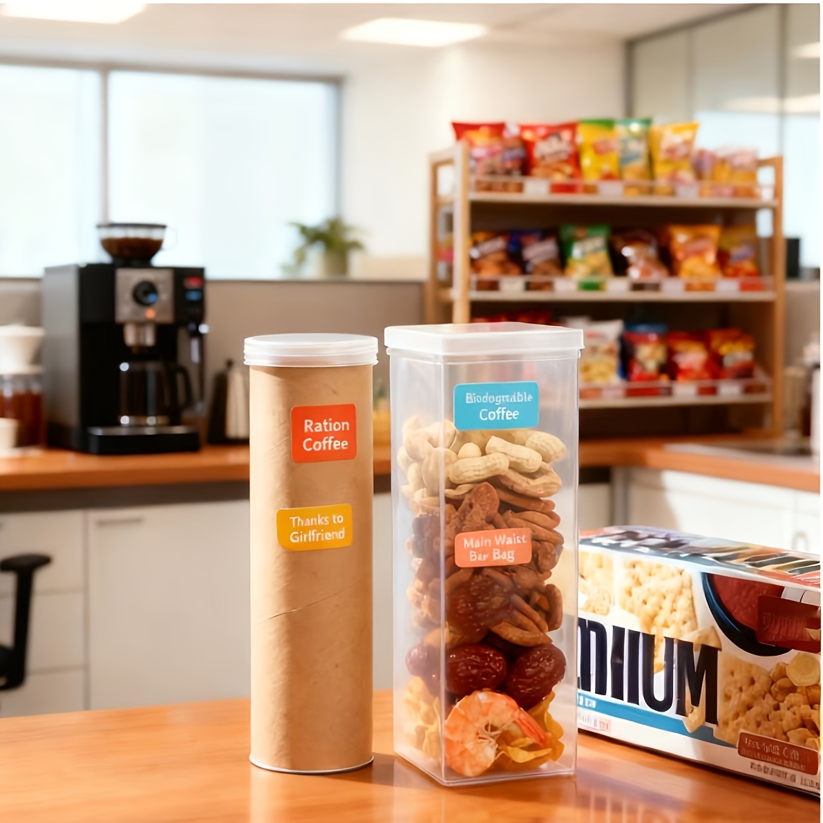 透明な長方形の密閉食品保存容器（蓋付き）- 再利用可能なプラ - Kitchen Appliances Organizer のレビューと価格