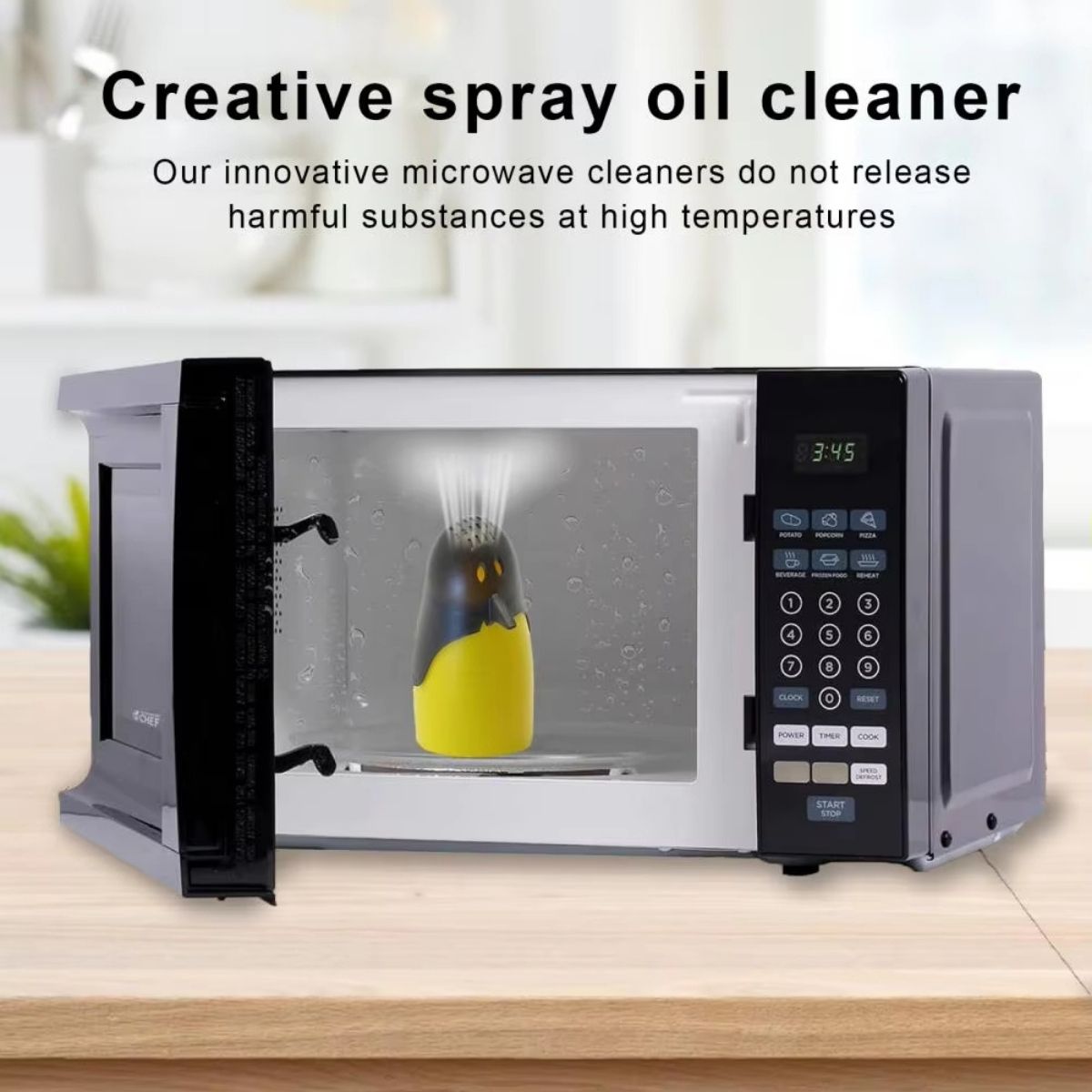 2 個ペンギンスチームクリーナー電子レンジキッチン家電用水で - Kitchen Appliances Essentials のレビューと価格