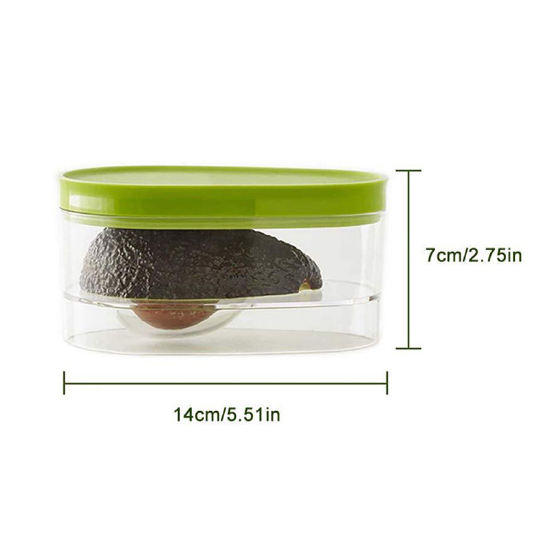 アボカド食品保存ボックス省スペースプラスチックフルーツコンテ - Kitchen Appliances Organizer のレビューと価格