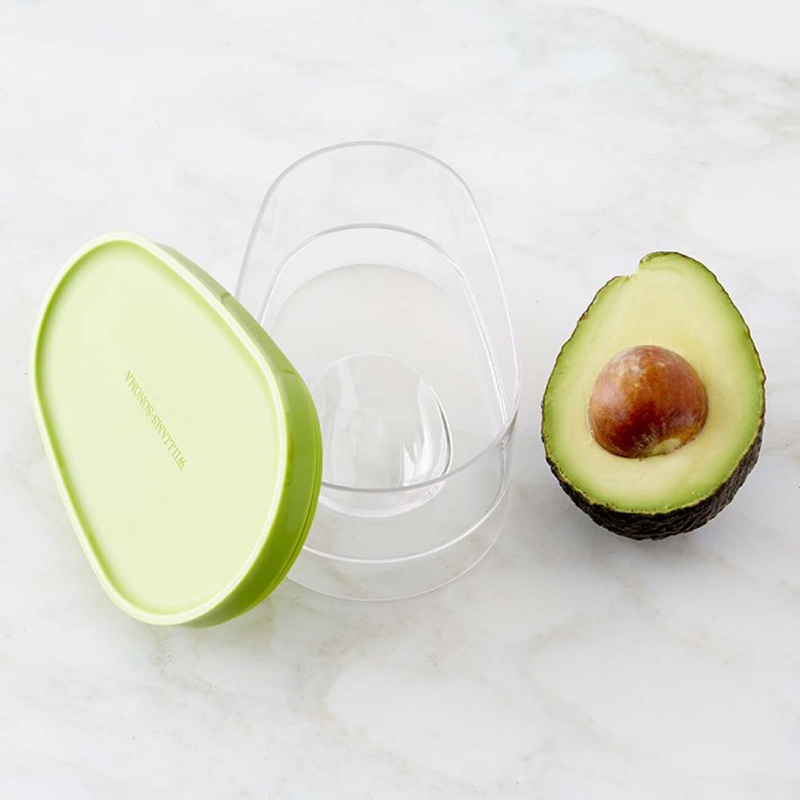 アボカド食品保存ボックス省スペースプラスチックフルーツコンテ - Kitchen Appliances Organizer のレビューと価格