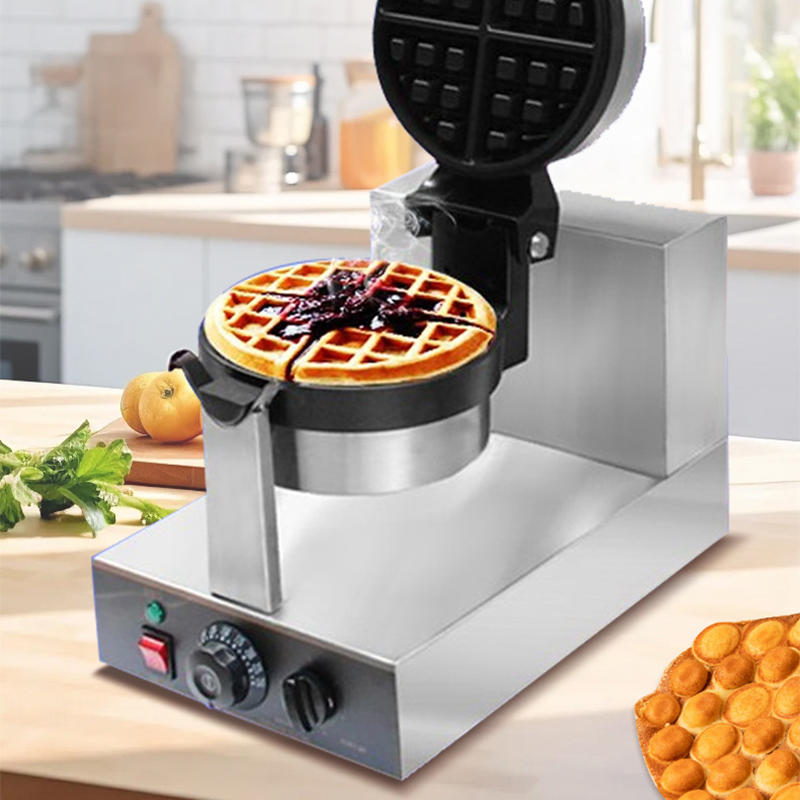 HF-8 ダブル回転式ベルギーワッフルメーカー、ケトチャッフ - Waffle Iron Belgian のレビューと価格