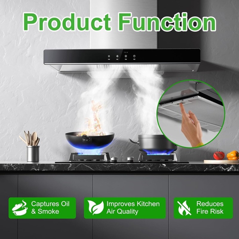 【ESSENTIALS】WB02X24873 GEレンジフー - Kitchen Appliances Essentials のレビューと価格